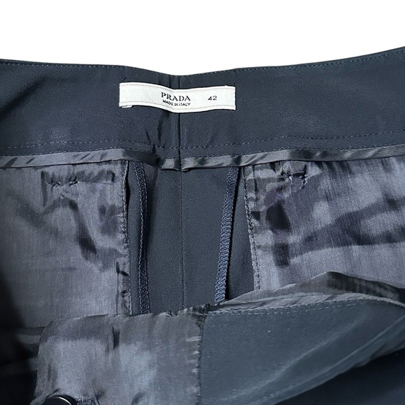 Prada Midnight Blue Trousers - Picture 4 of 6